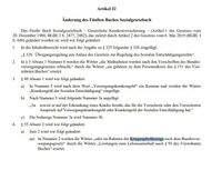 &Auml;nderung 5 SGB Krankenversicherung